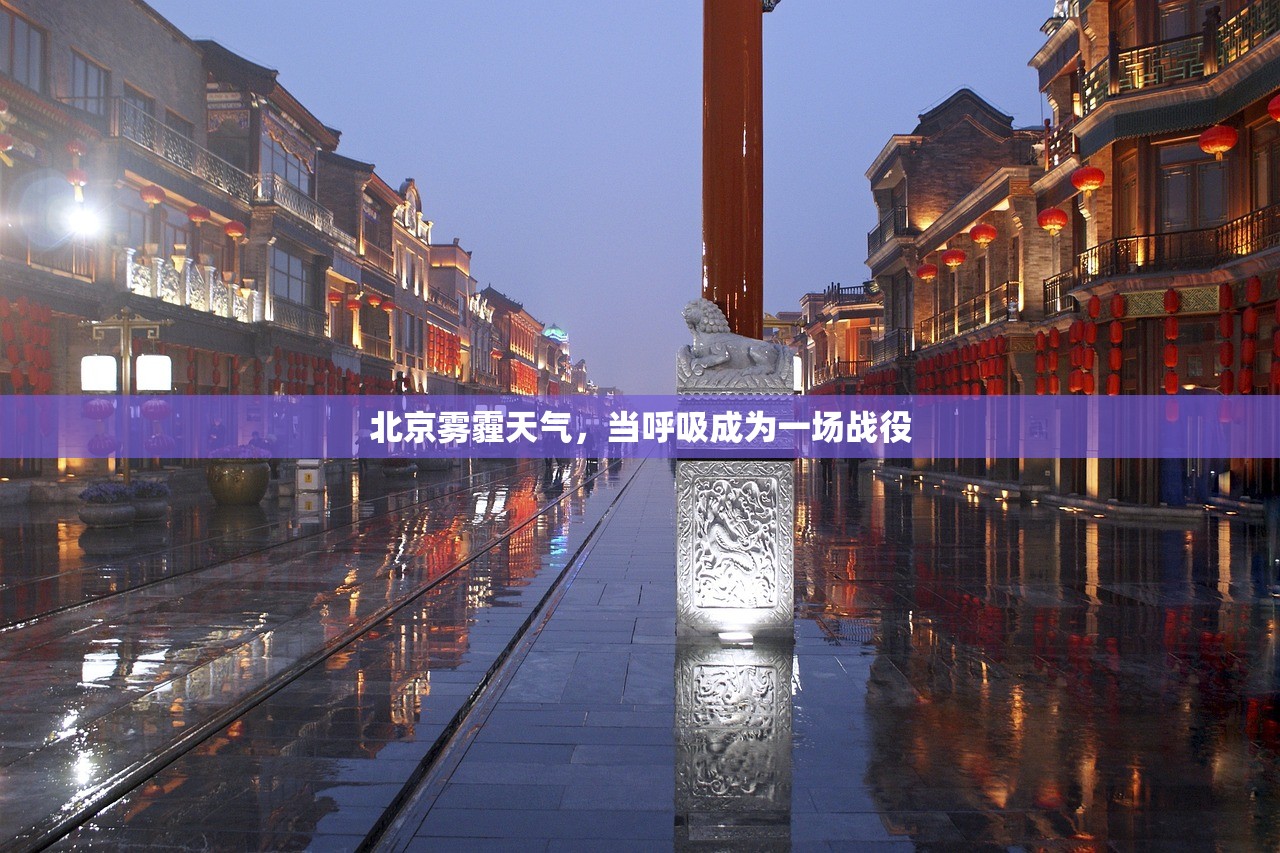 北京雾霾天气，当呼吸成为一场战役