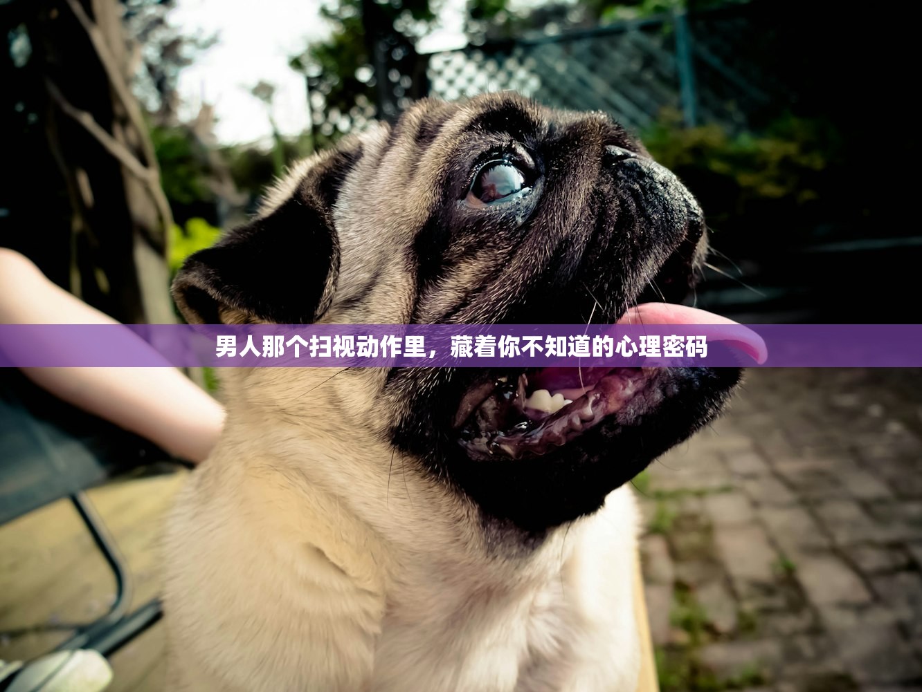 男人那个扫视动作里，藏着你不知道的心理密码