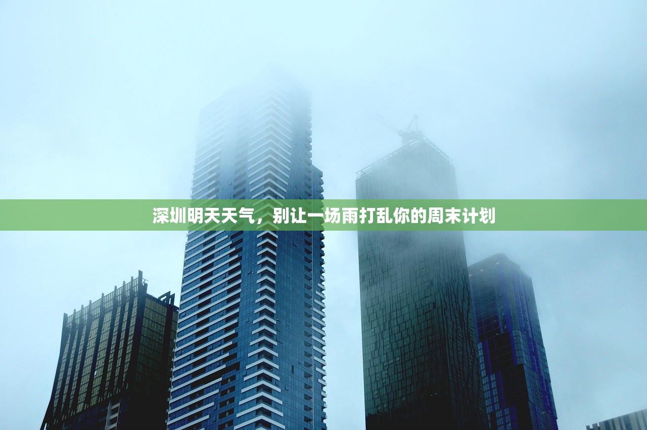 深圳明天天气,别让一场雨打乱你的周末计划 深圳明天天气,别让一场雨打乱你的周末计划
