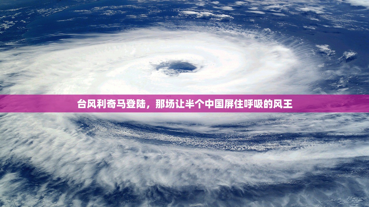 台风利奇马登陆，那场让半个中国屏住呼吸的风王